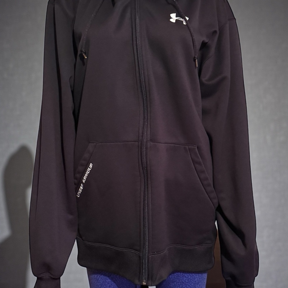Under Armour Black Zip-Up Jacket